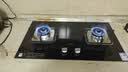 美的（Midea）燃气灶液化气 双灶具 4.8kW家用猛火灶台嵌两用 钢玻面板 可调底盘 二级能效 Q217B-M 实拍图