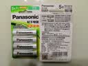 松下（Panasonic）5号五号充电电池4节三洋爱乐普技术适用于话筒相机玩具等无充电器HHR-3MRC/4B 实拍图