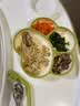 COOKSS宝宝餐盘硅胶学吃饭分格儿童餐具辅食碗餐盘带吸盘 双拼绿 实拍图