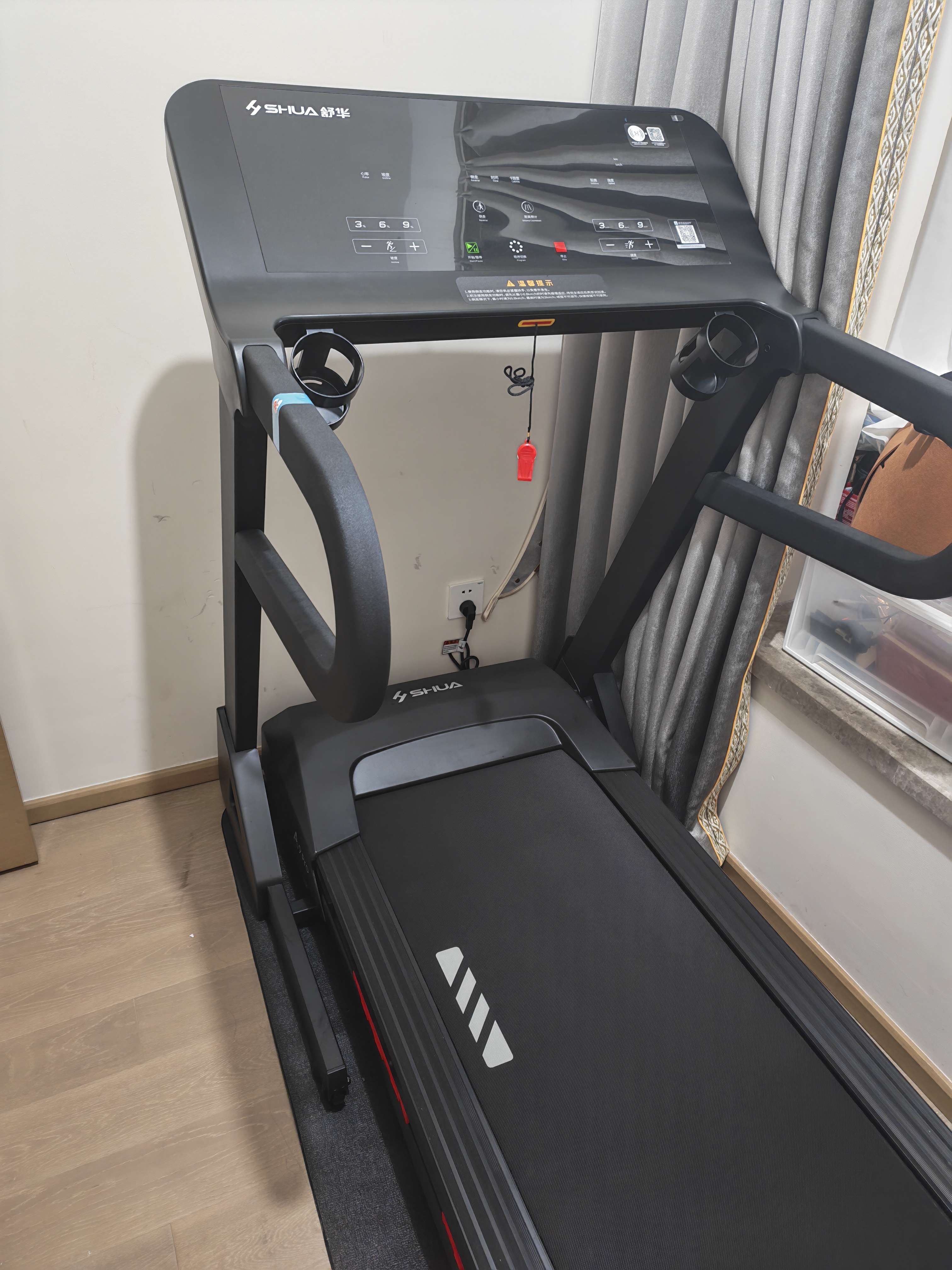 舒华（SHUA）小型家用跑步机家庭用A9爬坡走步机减震室内静音可折叠马拉松奥运 全能王A9pro-18%大坡度/创新倒走 实拍图