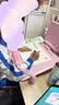 猫太子护栏坐读写黄金12°坐姿矫正器儿童防低头写字小学生保护近视弯腰驼背姿势学习纠正阅读桌面神器粉 实拍图