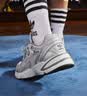 adidas JENNIE同款贝果鞋ASTIR厚底增高老爹鞋阿迪达斯三叶草   灰色   35.5 实拍图