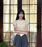 唐狮（TonLion）夏季套装女装新款海军领短袖t恤短裙高级感女士2026年减龄两件套 实拍图