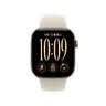 Apple/苹果/苹果 Watch Series 12 智能手表蜂窝版42毫米浅金色铝金属表壳沙砾色运动型表带M/L MJJ14CH/B 实拍图