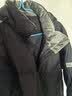 黑冰26新款户外700蓬男款加厚防风防泼透湿保暖抗静电羽绒服F8905KH 黑色 XL 实拍图