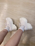 奥古狮登老爹鞋女新款厚底增高四季百搭运动休闲鞋韩版小香风轻便鞋子女潮 221069米色【四季款】 40 实拍图