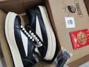 马登厚底ro板鞋男美式高街男士复古黑色百搭增高cleanfit运动休闲潮鞋 黑白色 【VIBE风/情侣同款板鞋/秋冬出街更有型】 40 (250mm) 男码 实拍图