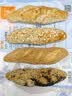 吾双法式乡村多口味面包4根装520g 四口味速食早代餐饱腹杂粮汉堡胚 实拍图