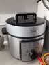 美的（Midea）电压力锅高压锅 高压电饭煲4L家用4-6人 定时免看管易操作 多功能开盖煮火锅煲汤炖煮电饭锅E4809 实拍图