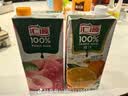 汇源100%臻贵礼盒桃苹果葡萄柠檬混合随机至少3种多口味1Lx5盒 实拍图