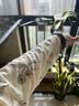 猫人睡衣女士纯棉10A抑菌新中式纯棉印花开衫可外穿家居服米色2XL 实拍图