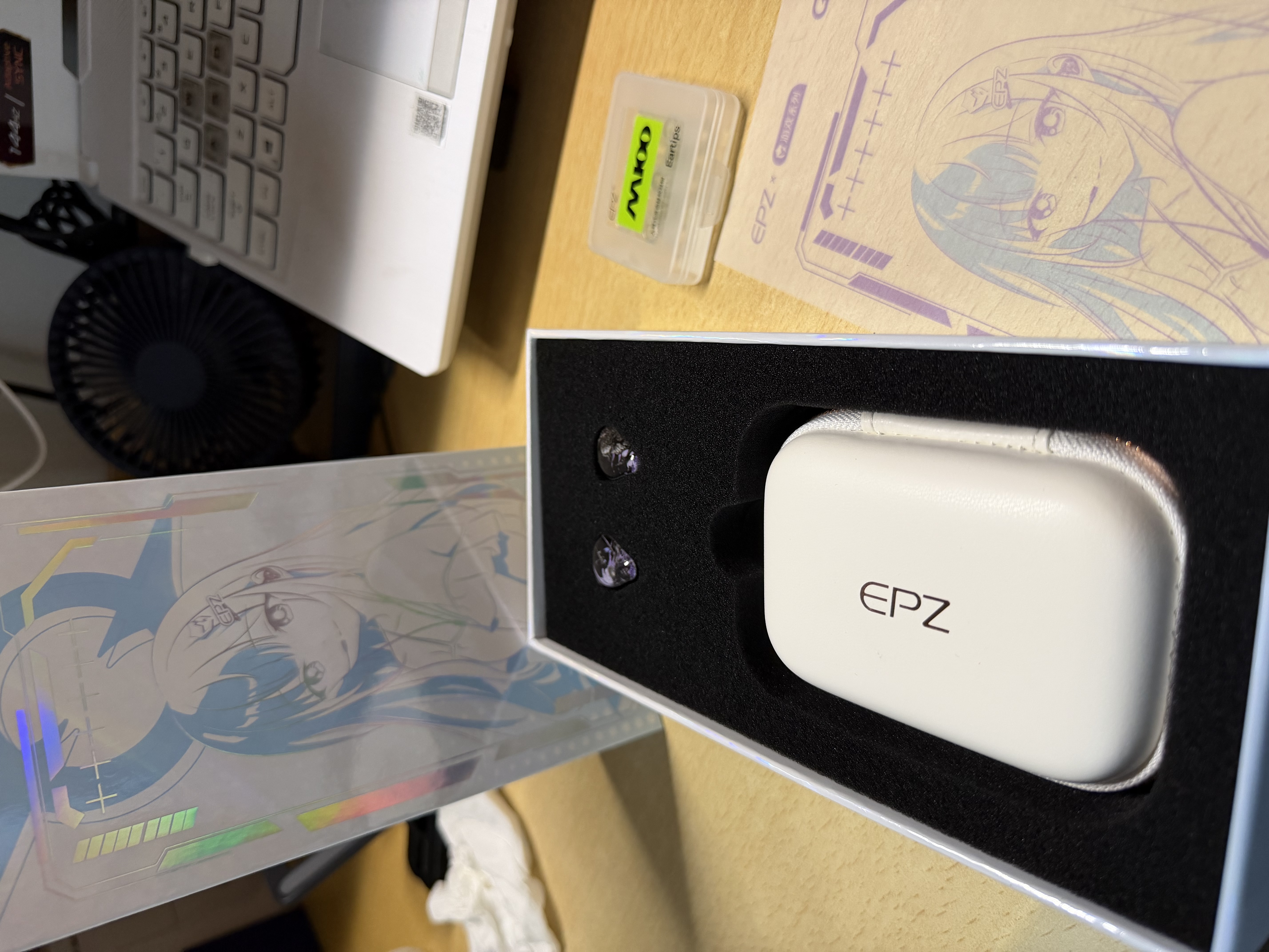 EPZ G30【免费定制】有线耳机 高端游戏耳机入耳式hifi音乐高保真电竞三角洲无畏契约竞技听声辨位 定制-独立麦版【发图联系客服定制type-c】支持EQ调音 实拍图