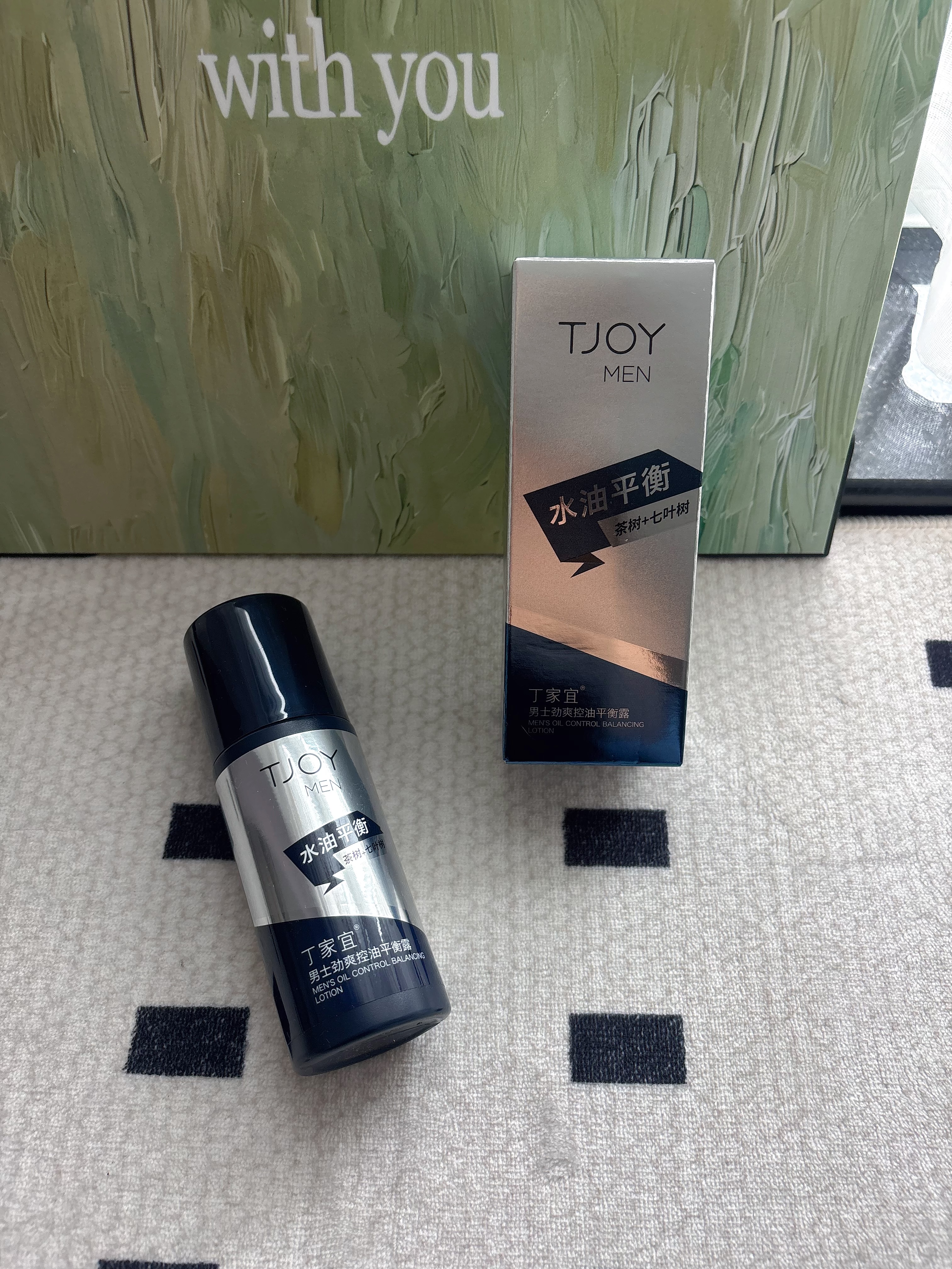 丁家宜（TJOY）男士劲爽控油平衡露100g爽肤水补水保湿秋冬护肤品清爽润肤精华水 实拍图