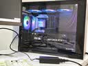 长城（Great Wall）阿基米德KM18黑海景房电脑机箱（MATX/兼容99.9%独显/双360水冷位/显卡支架/10风扇位/Type-C） 实拍图