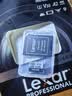 雷克沙（Lexar）256GB TF(MicroSD)存储卡 V30 4K 读205MB/s 大疆Pocket 4P官方推荐 影石Luna内存卡(SILVER PLUS) 实拍图