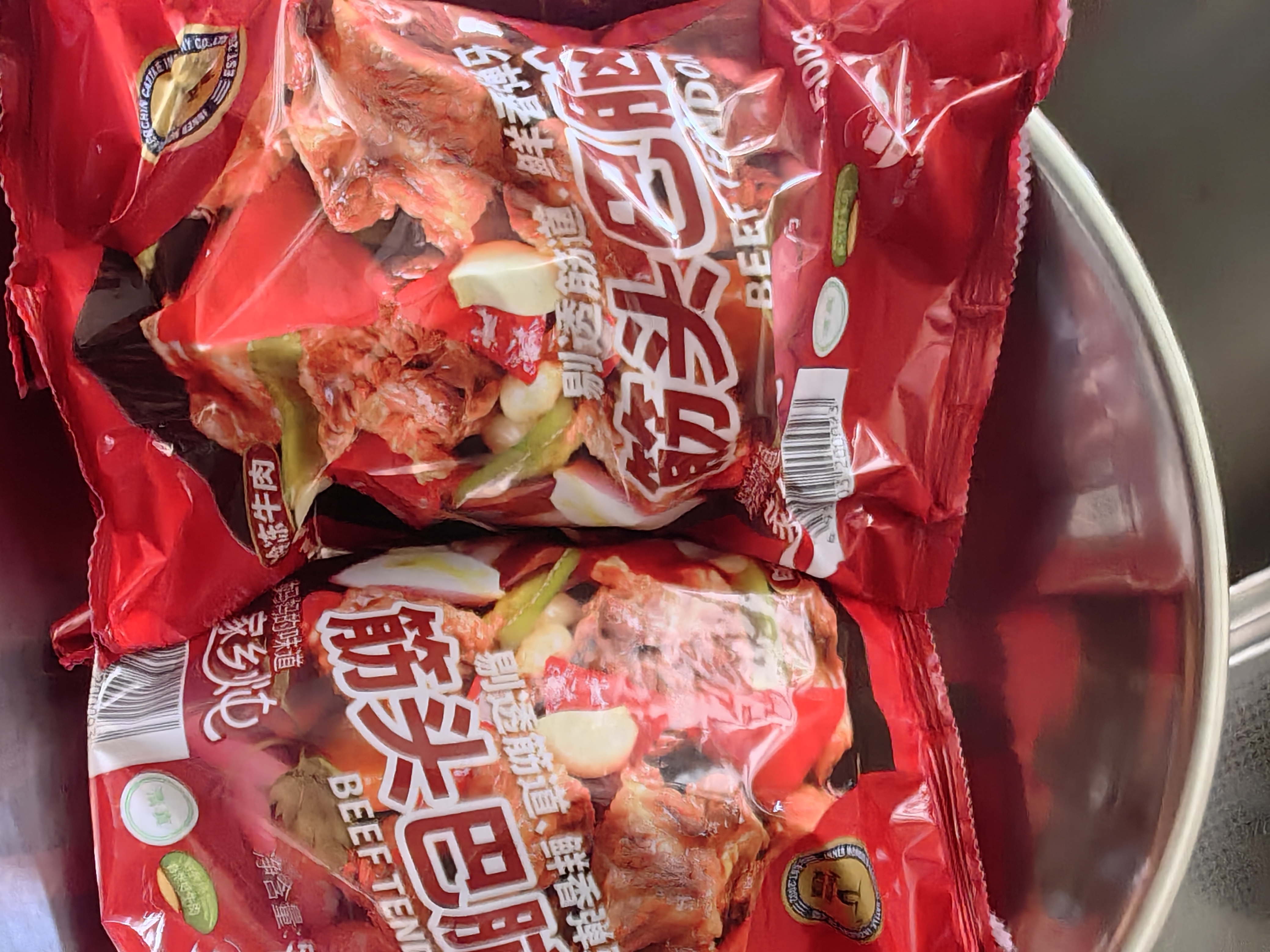 科尔沁 国产原切筋头巴脑净重4斤 生鲜牛肉【真原切】 实拍图