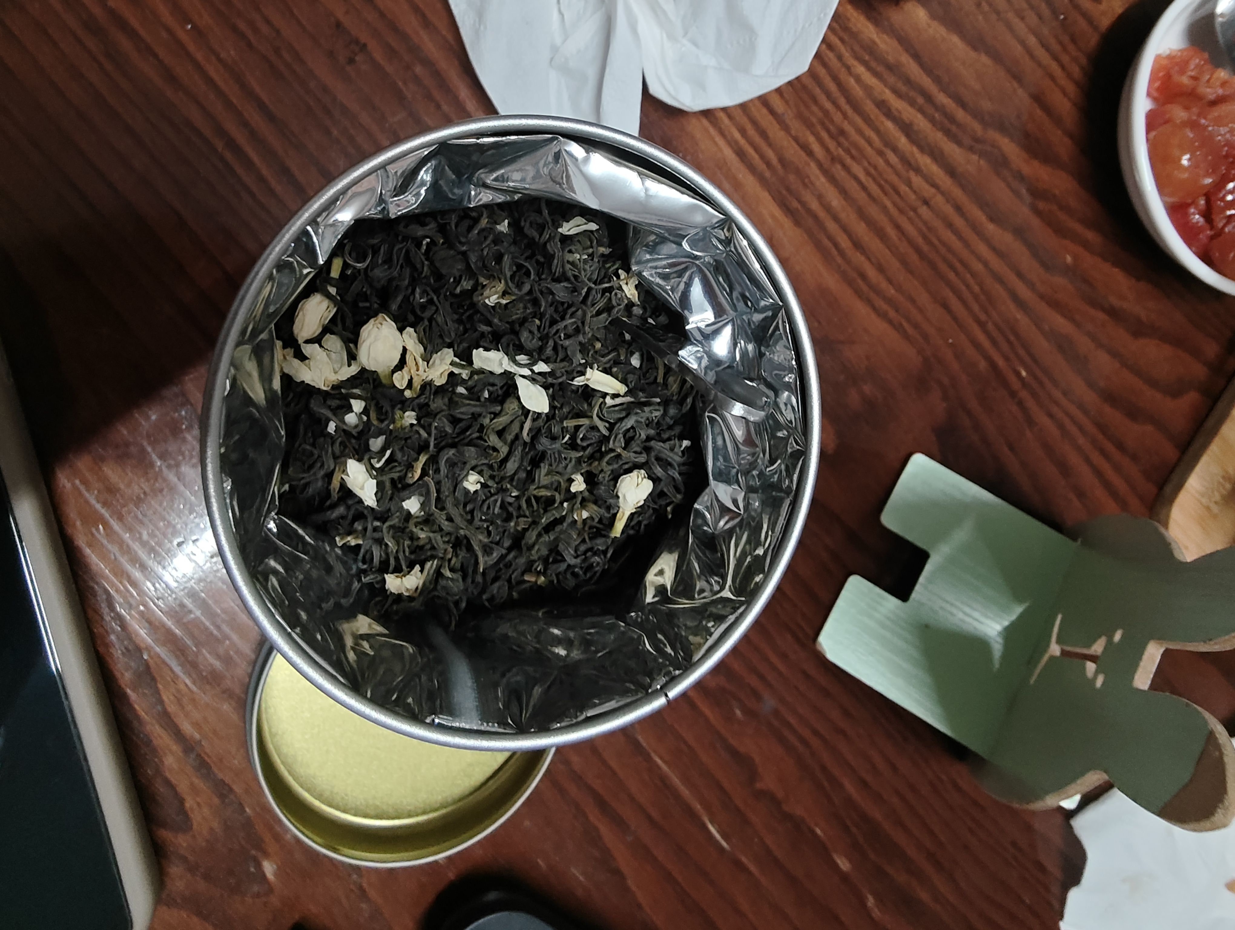 乐品乐茶茉莉花茶茶叶特级川派横县飘雪浓香绿茶2026新茶250g自饮送长辈 实拍图
