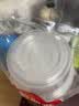 美丽雅一次性碗食品家用450ml*50只耐高温微波打包盒透明汤碗不带盖 实拍图