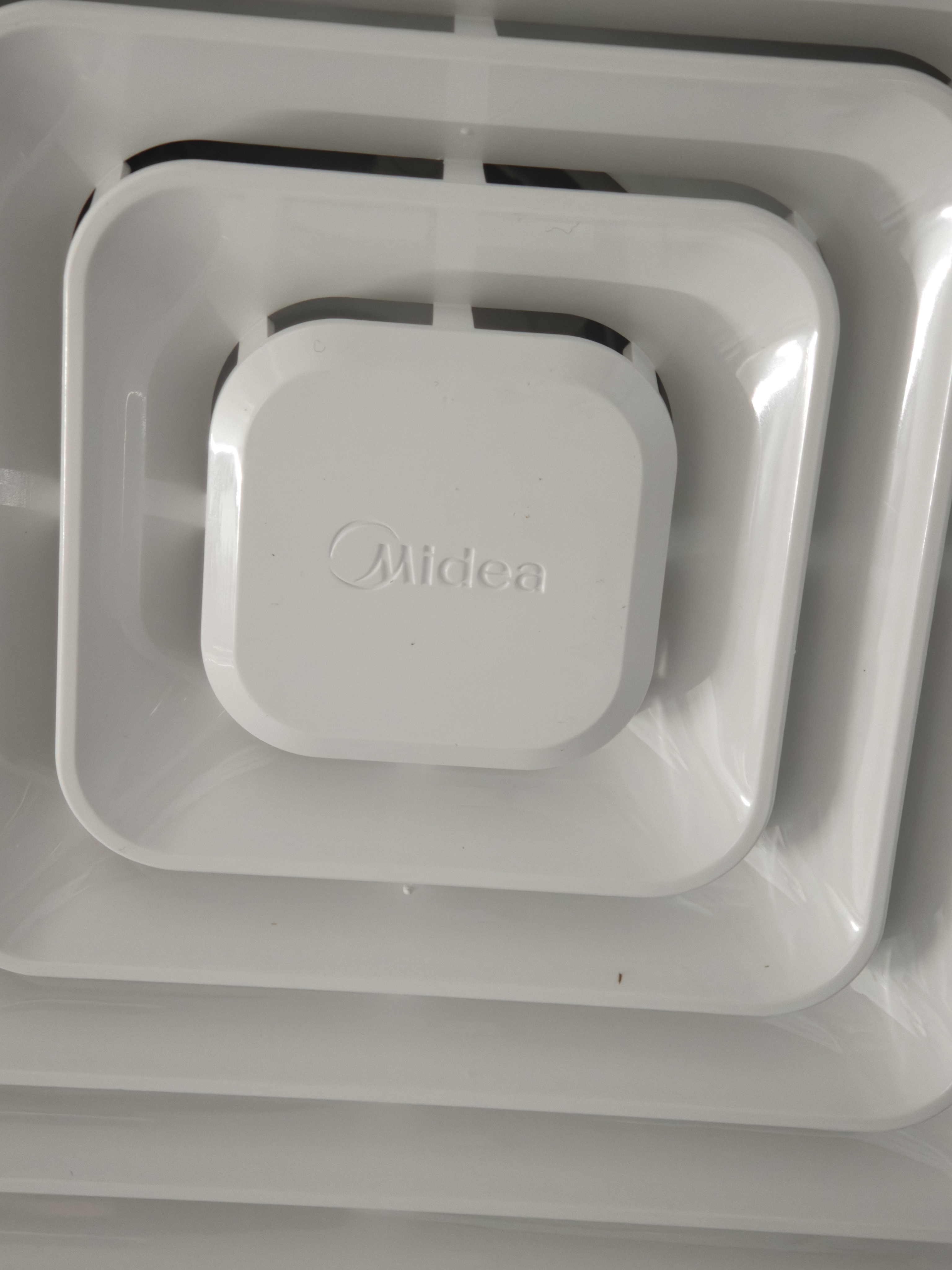 美的（Midea）排气扇卫生间排风扇集成吊顶换气扇一级能效30*30排气扇J9P 实拍图