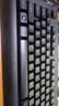 双飞燕（A4TECH）KB-8 104键 有线键盘 薄膜键盘台式电脑办公键盘打字手感好老式圆口插头  PS2圆孔接口 黑色 有线 实拍图