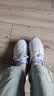 斯凯奇（Skechers）女鞋秋季舒适缓震休闲跑步鞋129052 浅蓝色 /LTBL 37 实拍图