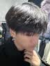 QMXD黑色无耳洞耳夹男士潮钛钢嘻哈高级女单只耳钉男无耳洞男生假耳钉 黑色耳夹【一对】 实拍图