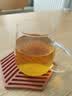 物生物（RELEA）玻璃杯男女士茶水分离杯耐高温办公泡茶杯带把高硼硅水杯花茶杯子 实拍图