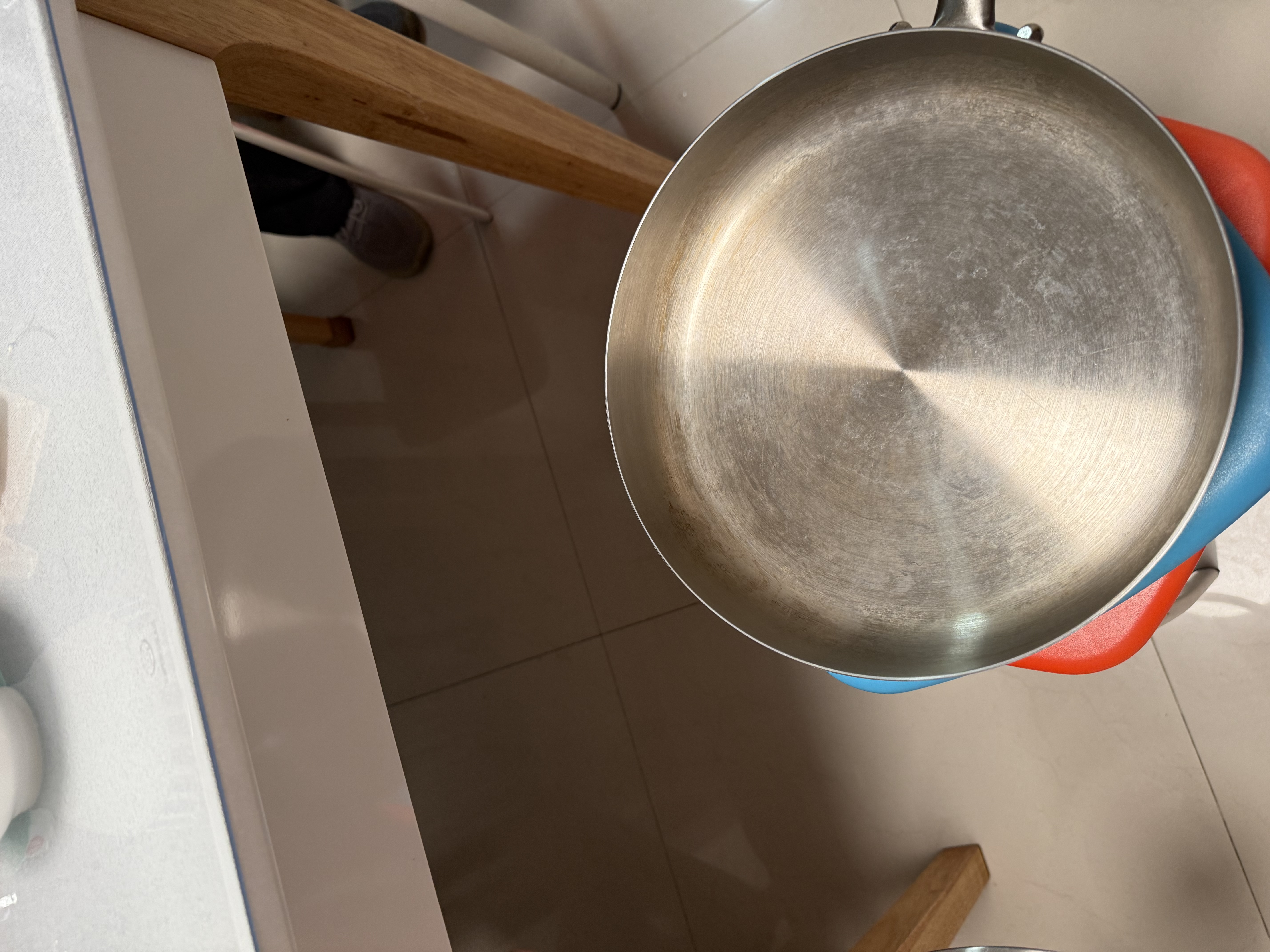 美厨（MAXCOOK）316L不锈钢煎锅平底锅煎盘炒锅不易粘28cm 燃气电磁炉通用MCJ2705 实拍图
