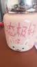 几物森林 陶瓷马克杯喝水杯子咖啡杯情侣杯早餐杯茶杯男女 心态极好粉色 实拍图
