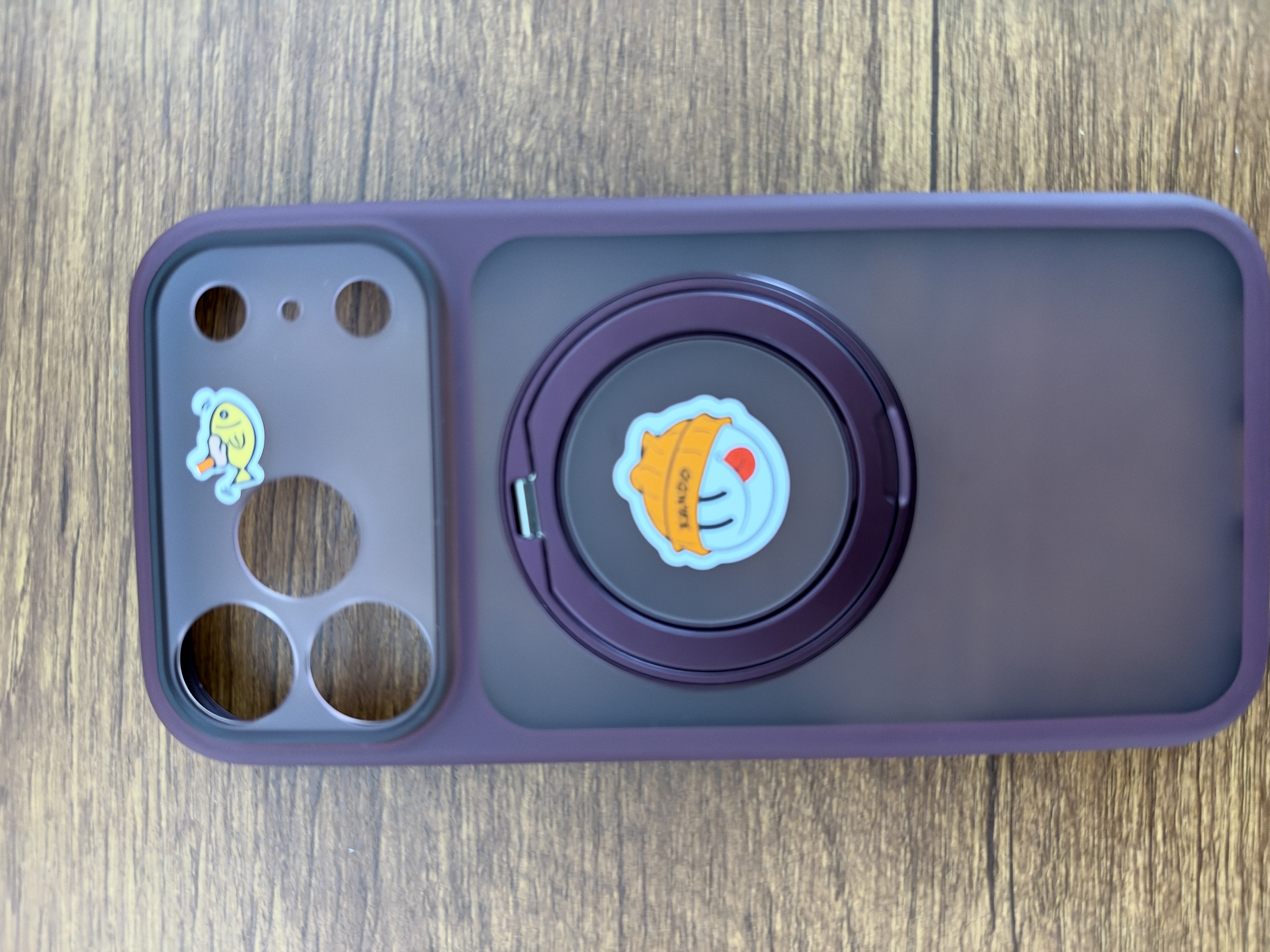 第一卫DIVI支点壳S2【精孔镜头全包】适用苹果18ProMax手机壳iPhone18ProMax保护套360旋转支架磁吸防摔新红 实拍图
