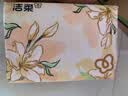 洁柔抽纸 繁花系列3层100抽*40包 可湿水面巾纸 柔韧纸巾卫生纸 整箱 实拍图