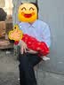 罗蒙西服套装男士商务修身西装男职业正装小西服新郎伴郎结婚礼服外套 黑色双扣【西服+西裤+马甲+衬衫 2XL /180【130-145斤】+7件礼品 实拍图