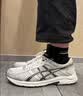亚瑟士ASICS网面跑鞋百搭男鞋缓震运动鞋透气跑步鞋 GEL-CONTEND 4 白色/银色 41.5 实拍图
