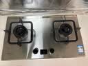 林内（Rinnai）不锈钢燃气灶5.2kW双眼猛火爆炒厨房家用台嵌入式两用可调节定时童锁灶具上门安装天然气灶2E08MTX 实拍图