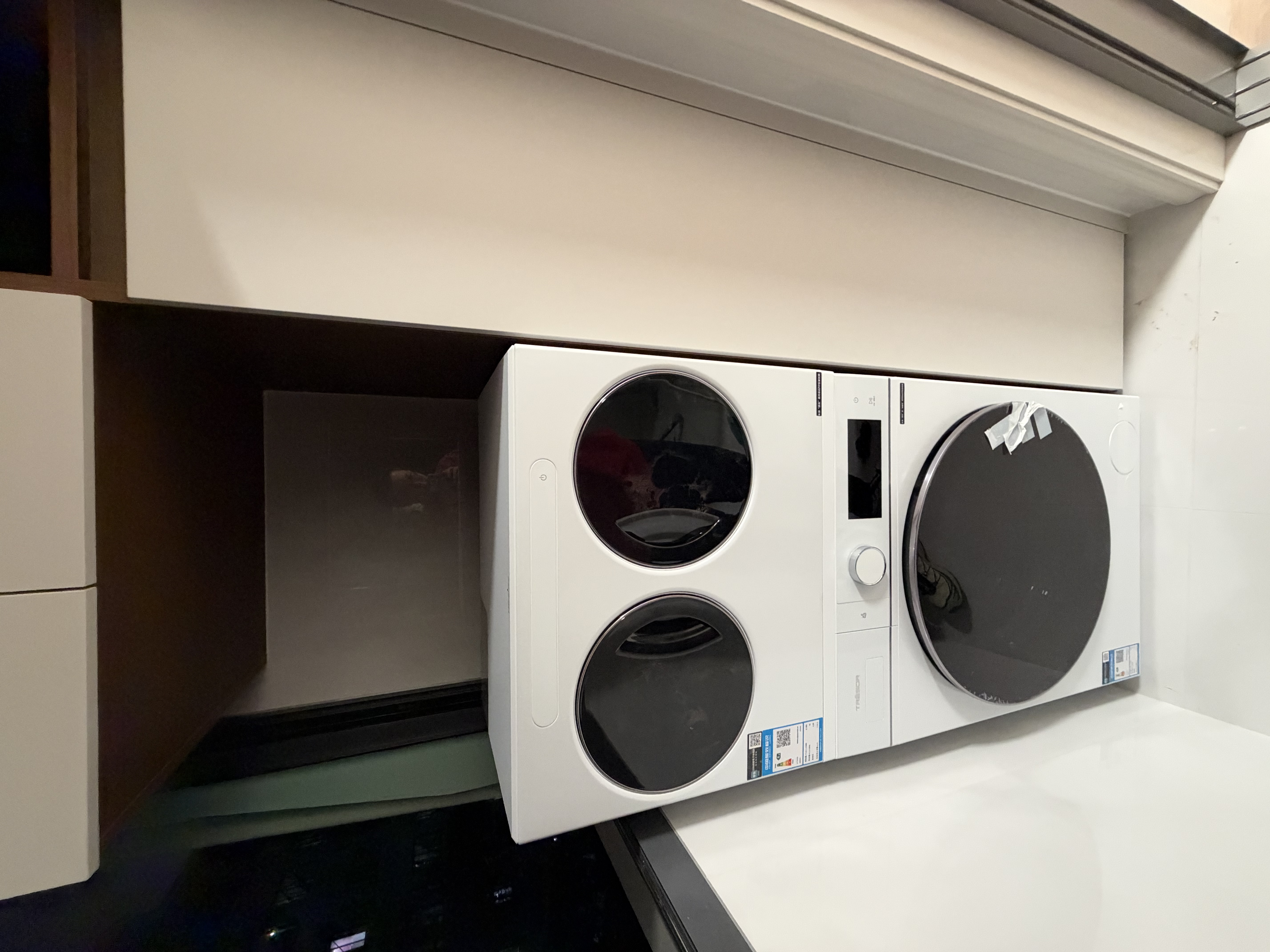 海信（Hisense）棉花糖迷你双筒洗衣机 洗烘一体分区洗2KG懒人全自动 小型双桶 内衣洗WV20W以旧换新补贴 自营 实拍图
