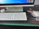 联想（Lenovo）无线键盘鼠标套装 无线键鼠套装 办公鼠标键盘套装 MK23白色 电脑键盘笔记本键盘 实拍图