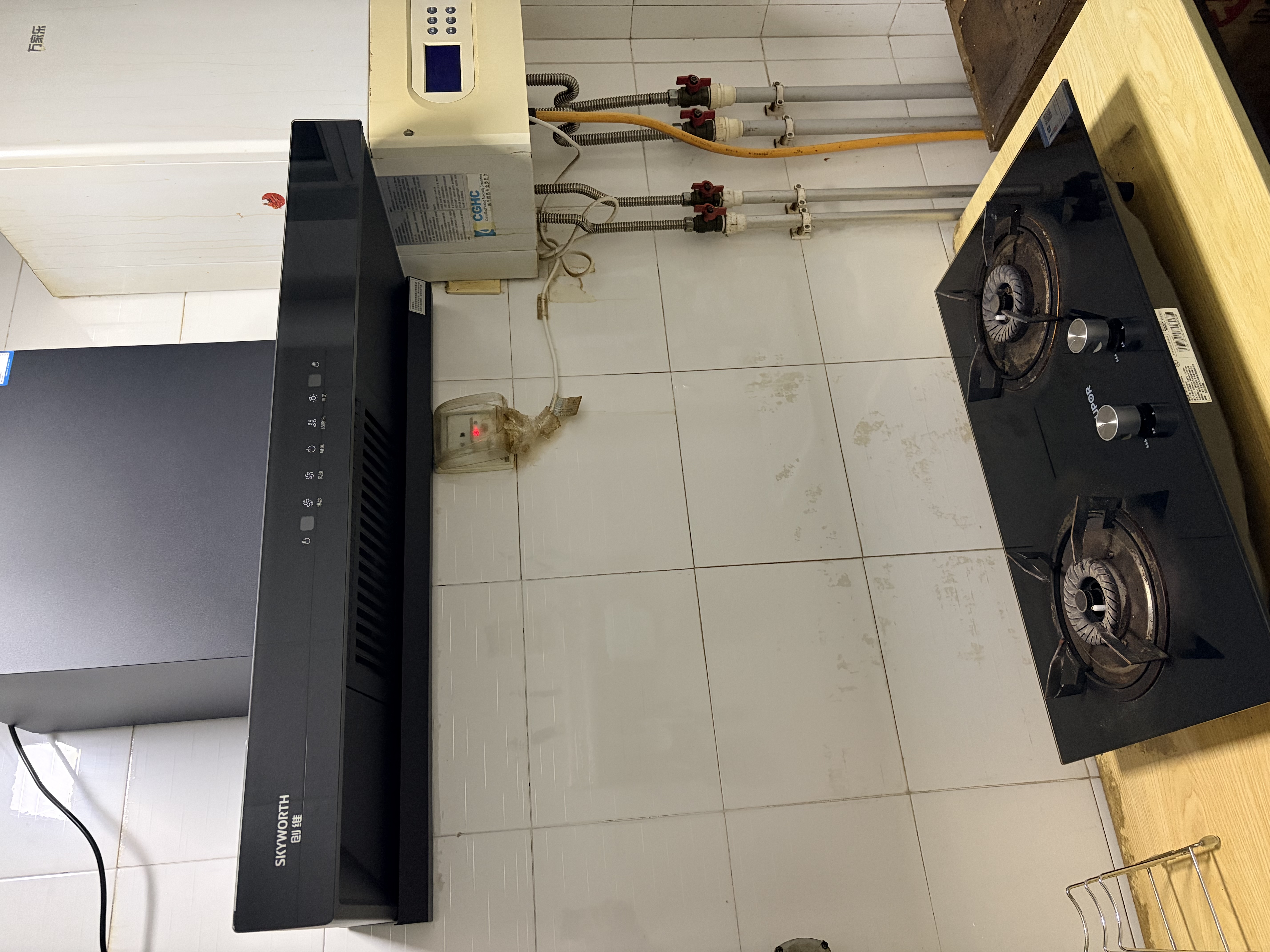 创维（Skyworth）抽吸排油烟机家用欧式顶吸T型大吸力 上门安装以旧换新 免拆洗挥手智控 一级能效自清洗Y1RS 实拍图