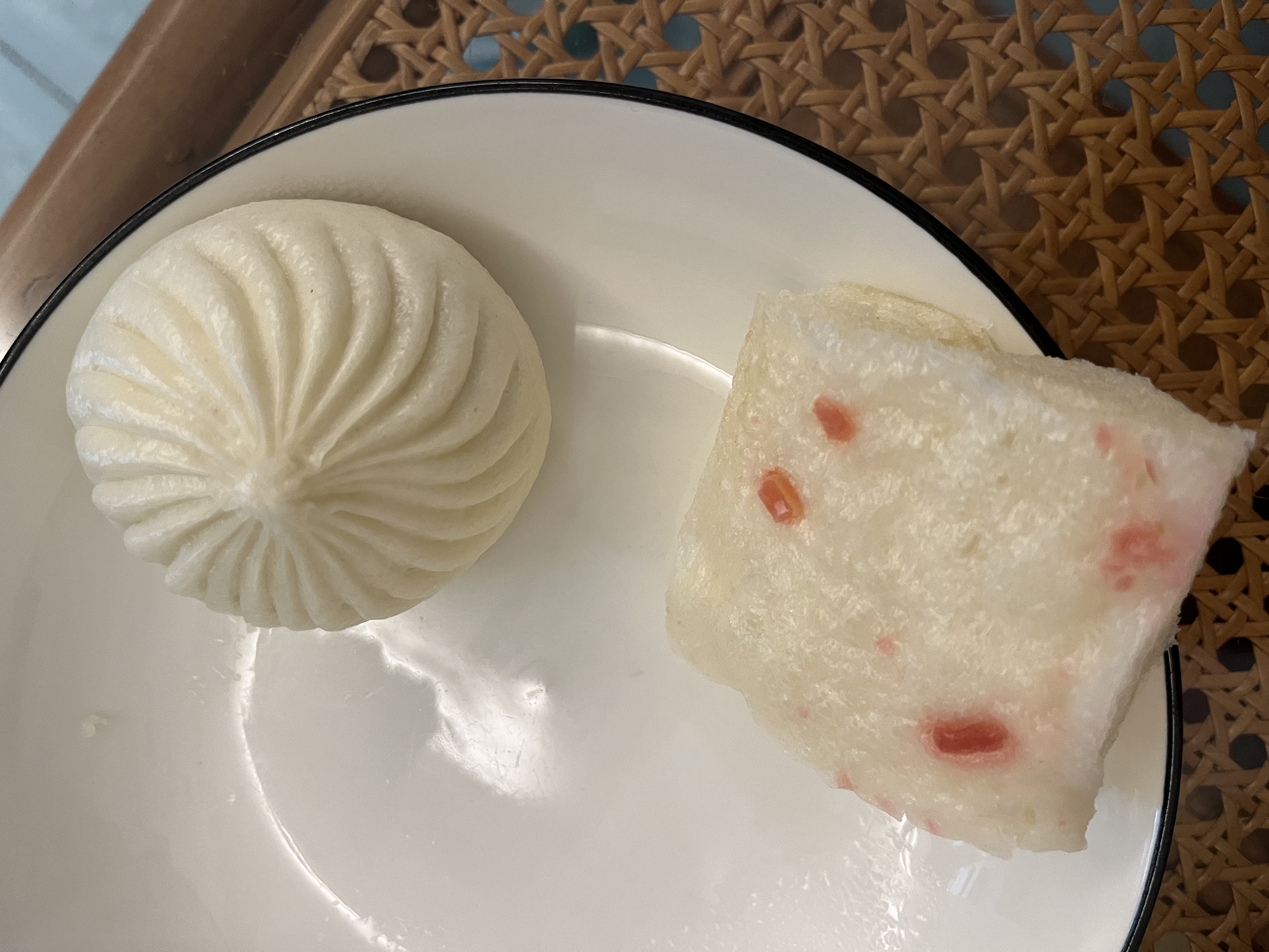 富春 千层油糕300g*2 12只装 早餐速食速冻糕点包子甜馒头 扬州包子 实拍图