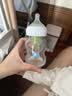 布朗博士玻璃奶瓶 0-3月初生婴儿防胀气防呛 宽口径奶瓶150ml 小象 实拍图