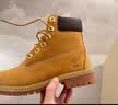 添柏岚（Timberland）踢不烂经典大黄靴高帮马丁靴户外防水童鞋青少年女12909W小麦色38 实拍图
