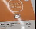 banq 64GB TF（MicroSD）存储卡 A1 U3 V30 4K 适用于小米监控摄像头&行车记录仪专用内存卡 高速耐用 实拍图