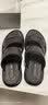 红蜻蜓男凉鞋夏季透气休闲牛皮凉拖鞋户外沙滩鞋男两穿 WTT231092 实拍图