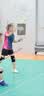 李宁（LI-NING）羽毛球服短袖套装夏季凉爽排球乒乓球打比赛运动服时尚专业透气 男子/蓝色上衣/黑色短裤 套装 XL 实拍图