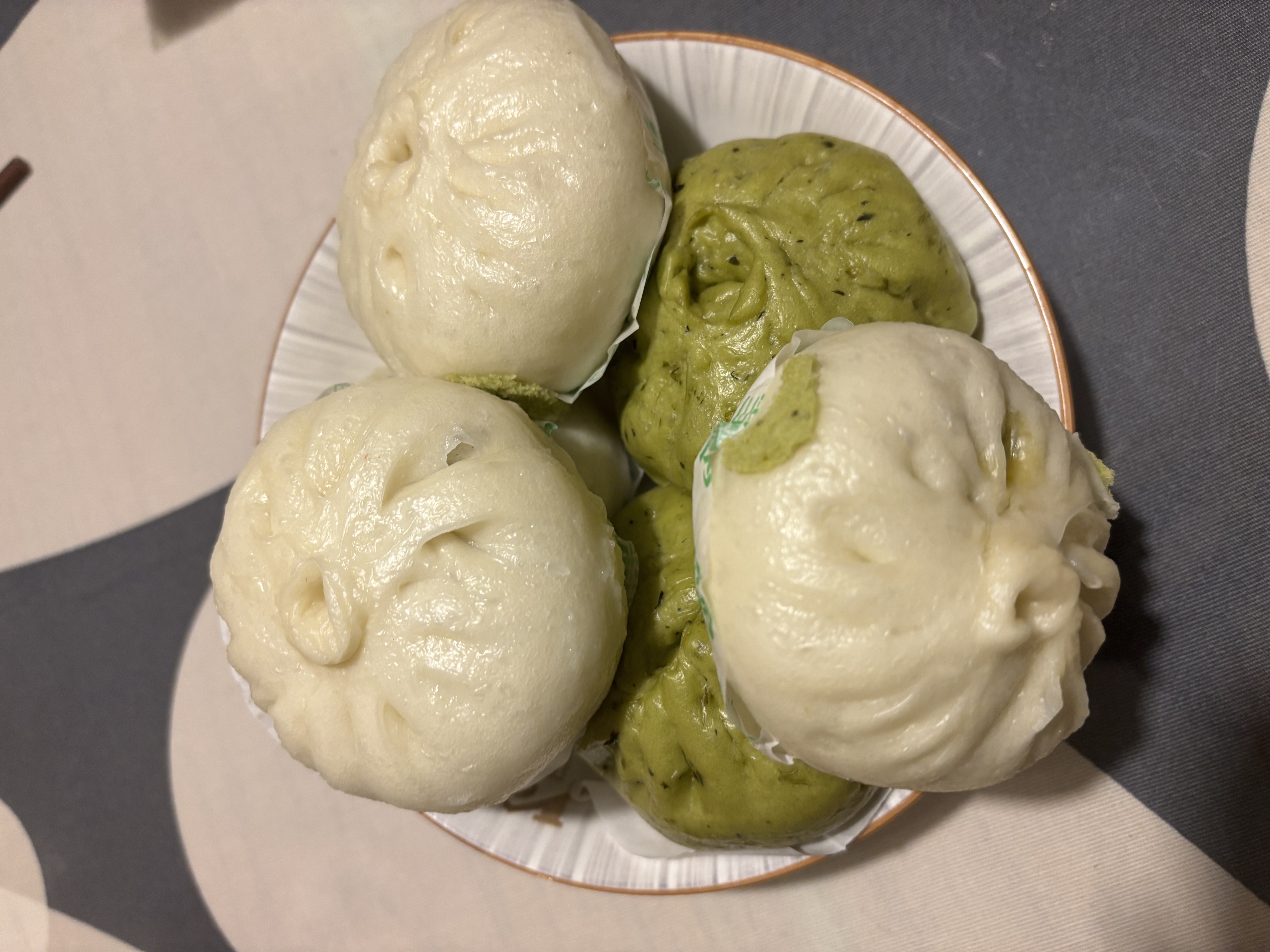 悦味纪 手工香辣雪菜肉丝老面大包320g*3包 共12个 包子 早餐半成品速食 实拍图