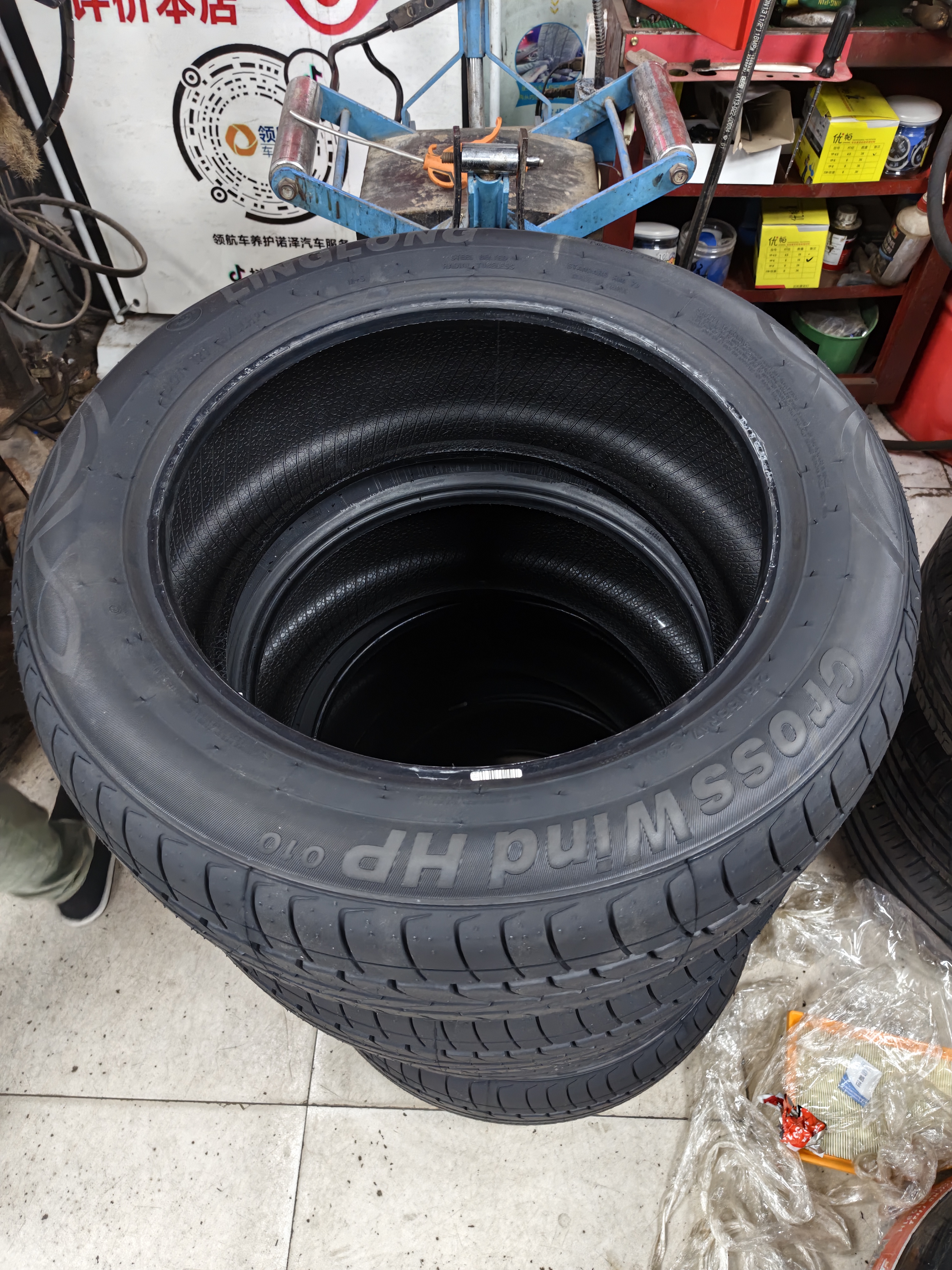 玲珑轮胎汽车轮胎215/55R17 94V御风CrosswindHP010 营运车专属耐磨节油 实拍图
