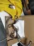 志高（CHIGO）厨房水龙头不锈钢360°旋转冷热双控黄铜龙头防溅水洗手龙头大弯 实拍图