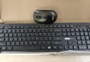 联想（Lenovo）KM210键盘鼠标套装 有线键鼠套装 全尺寸商务办公  笔记本电脑键盘台式机一体机 黑色 实拍图