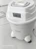 德尔玛（Deerma）【返50E卡到手102元】TJ700S 桶式吸尘器 开荒装修院子吹灰 家用商用 1200W大功率 3用吸头 实拍图