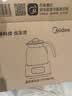 美的（Midea）养生壶全玻璃0胶水全自动煮茶壶母婴智能泡奶机烧水壶恒温电热水壶辅食机花茶壶 MK-YS15B105 1.5L 实拍图