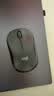 罗技（Logitech）M220 轻音鼠标 无线鼠标 办公鼠标 对称鼠标 带无线微型接收器 灰黑色 实拍图
